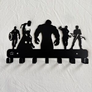 Marvel Superhero Metal Key Hook